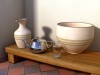 Ambient/Sun-Lit Wall & Objects